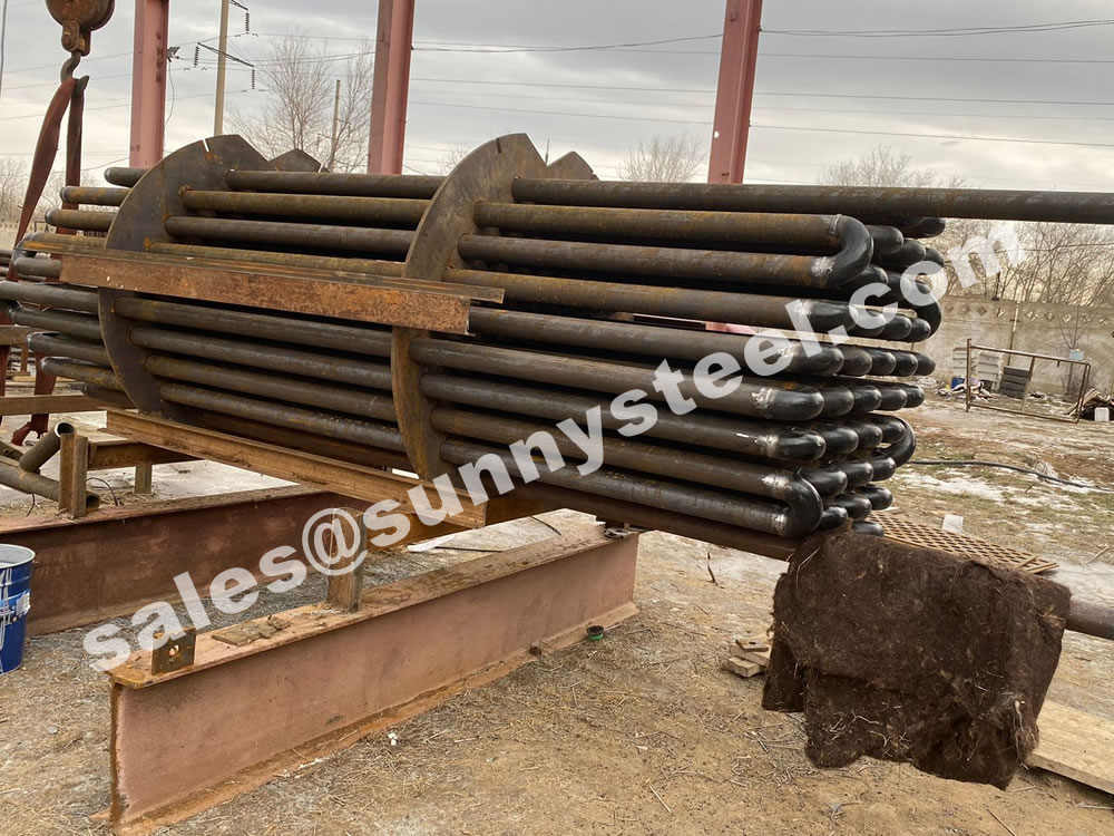 20G seamless pipes are used for a boiler in Uzbekistan