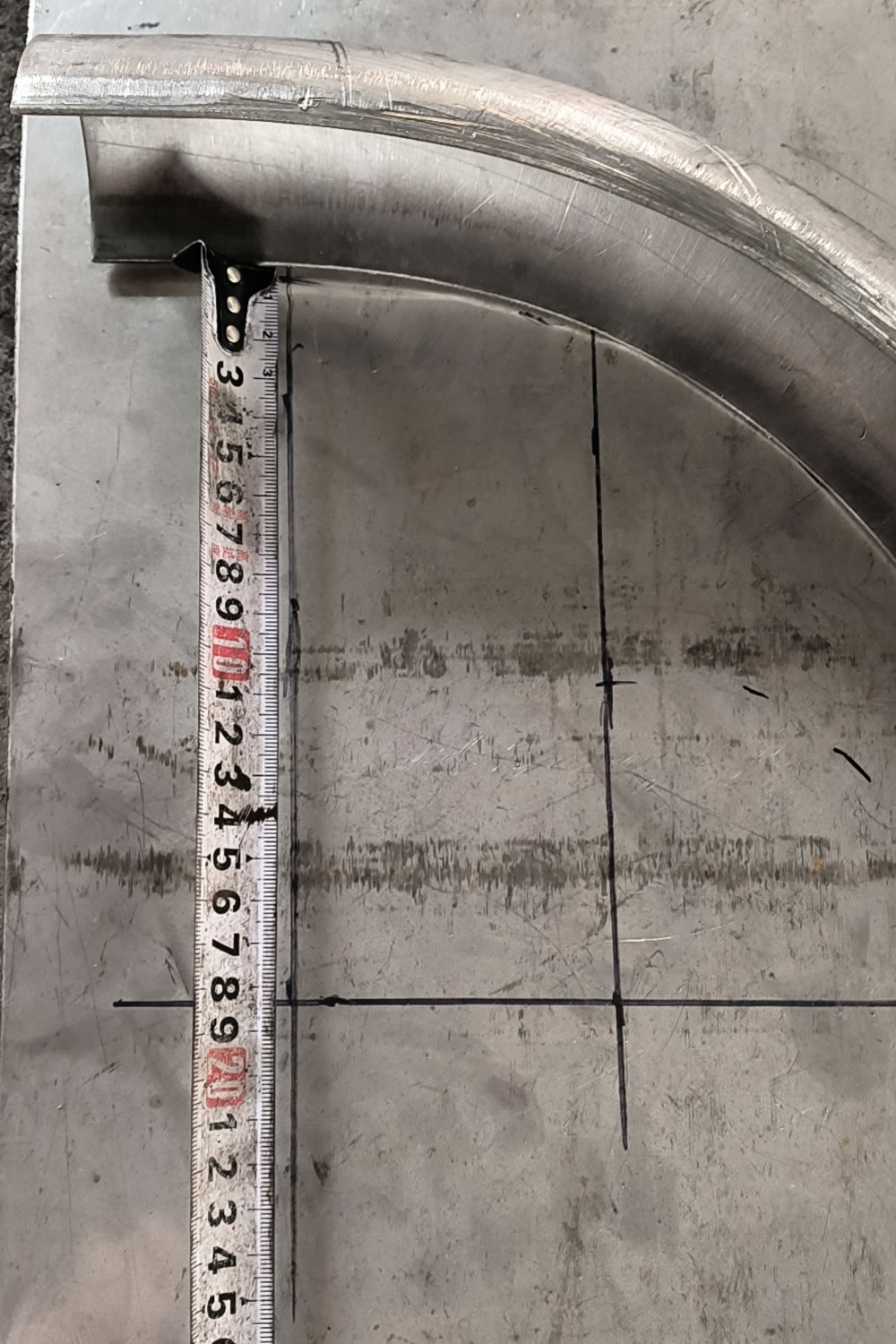 Radius measurement