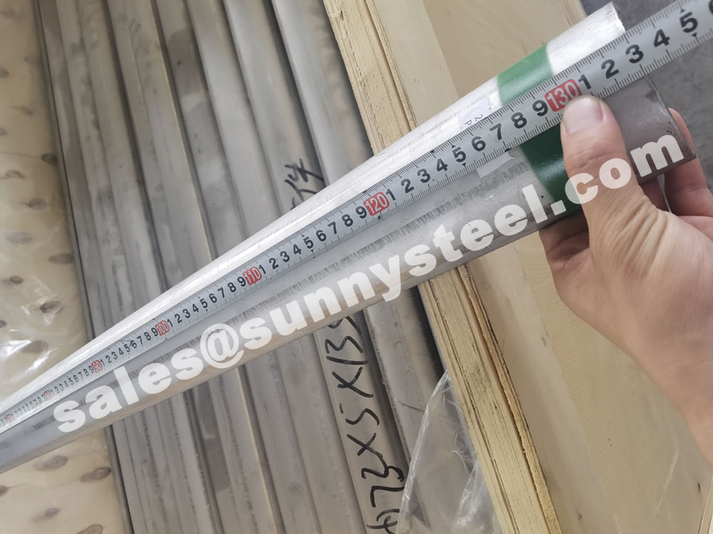 Length measurement SS310 tube shield