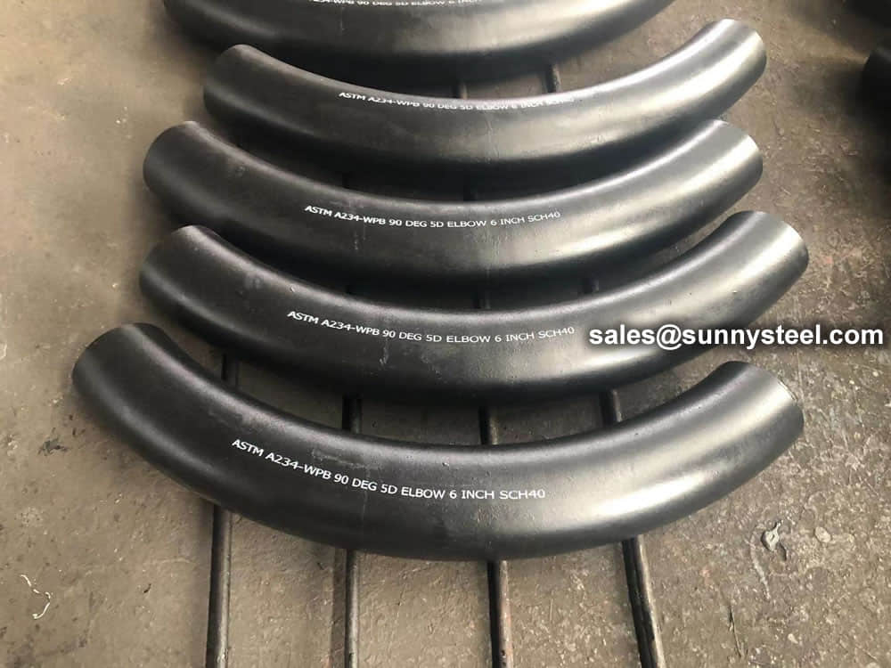 ASTM A234 WPB 90 DEG 5D Elbow