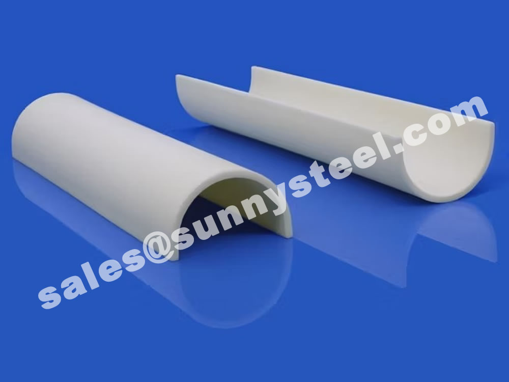 Alumina Insulator Ceramic Half Tube