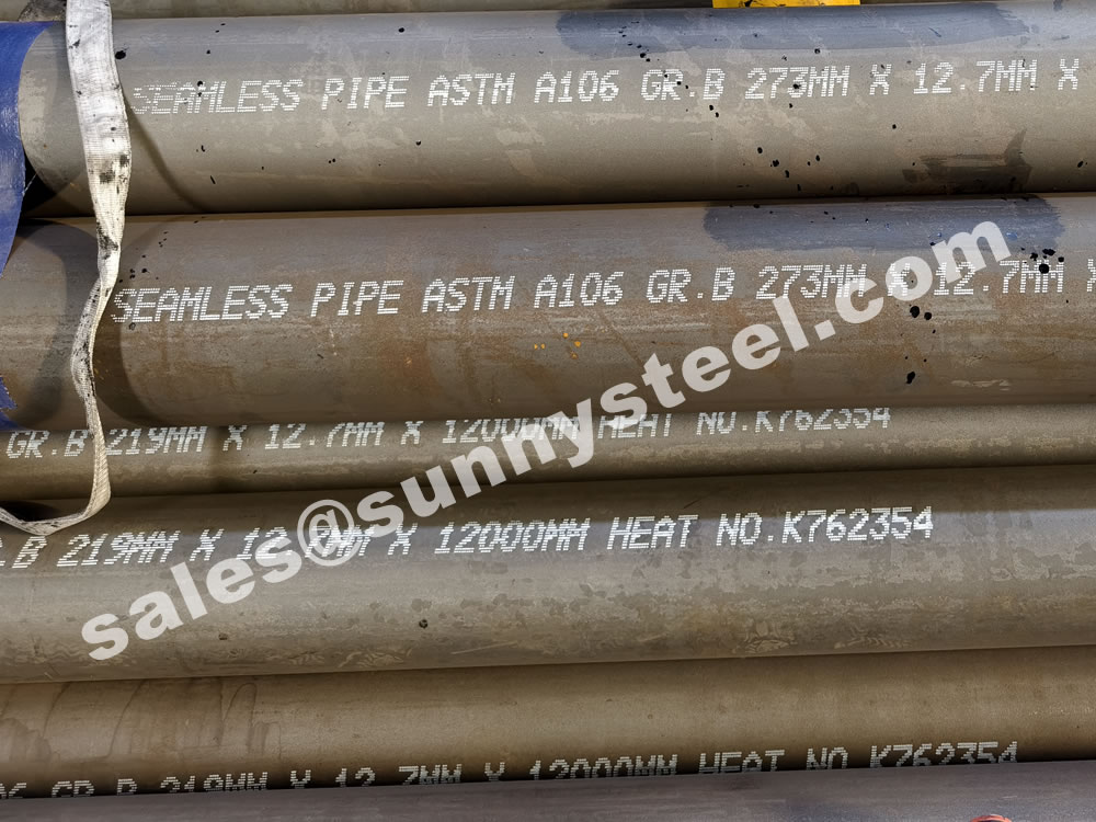 10 inch, XS, BE, ASTM A-106 Grade B.