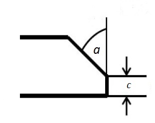 Boiler tube end