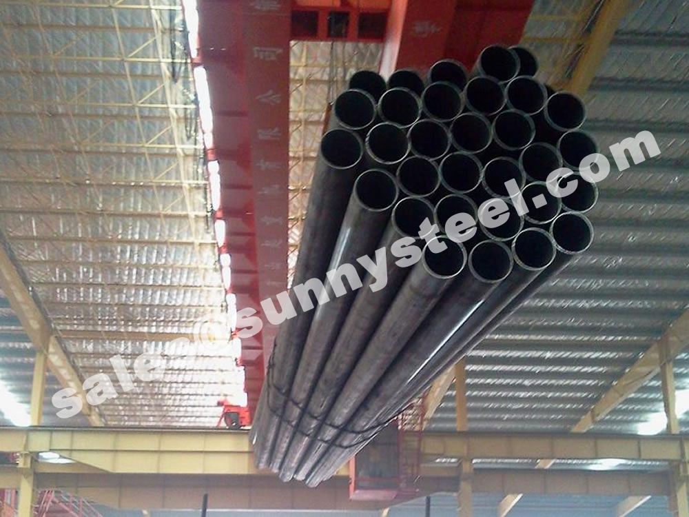 ERW steel pipe in stock