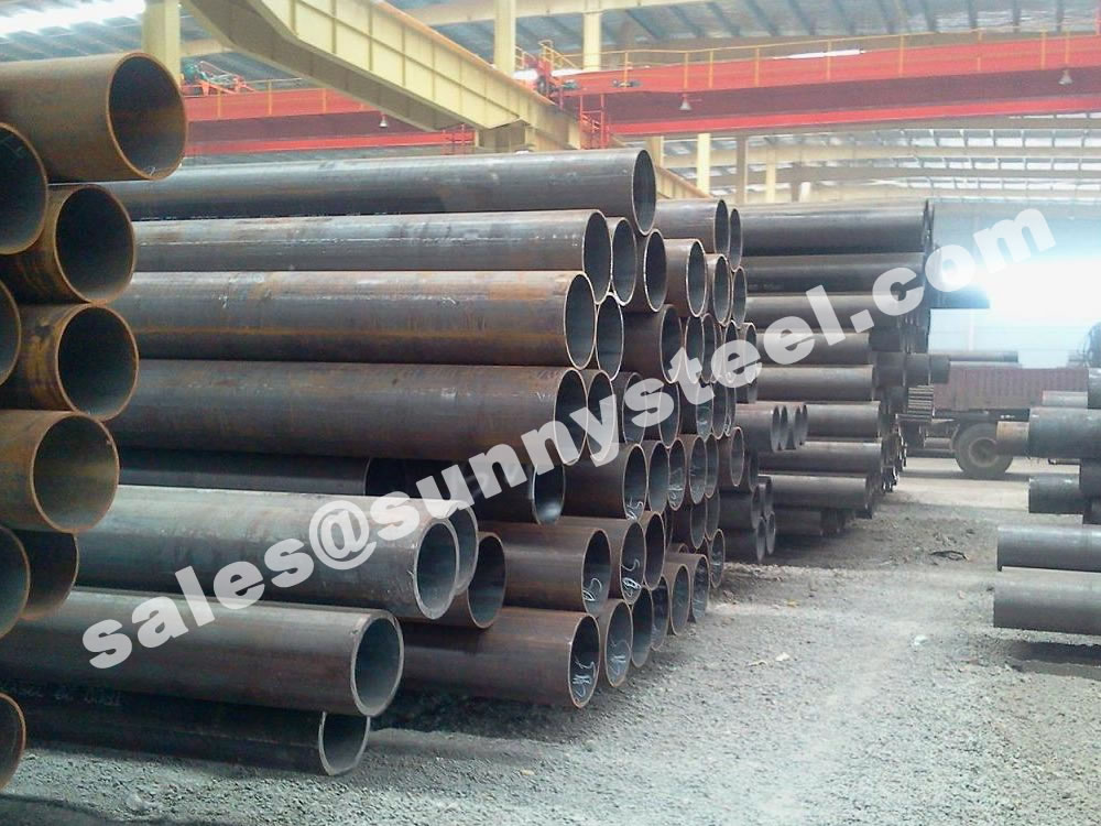 ERW steel pipe in stock