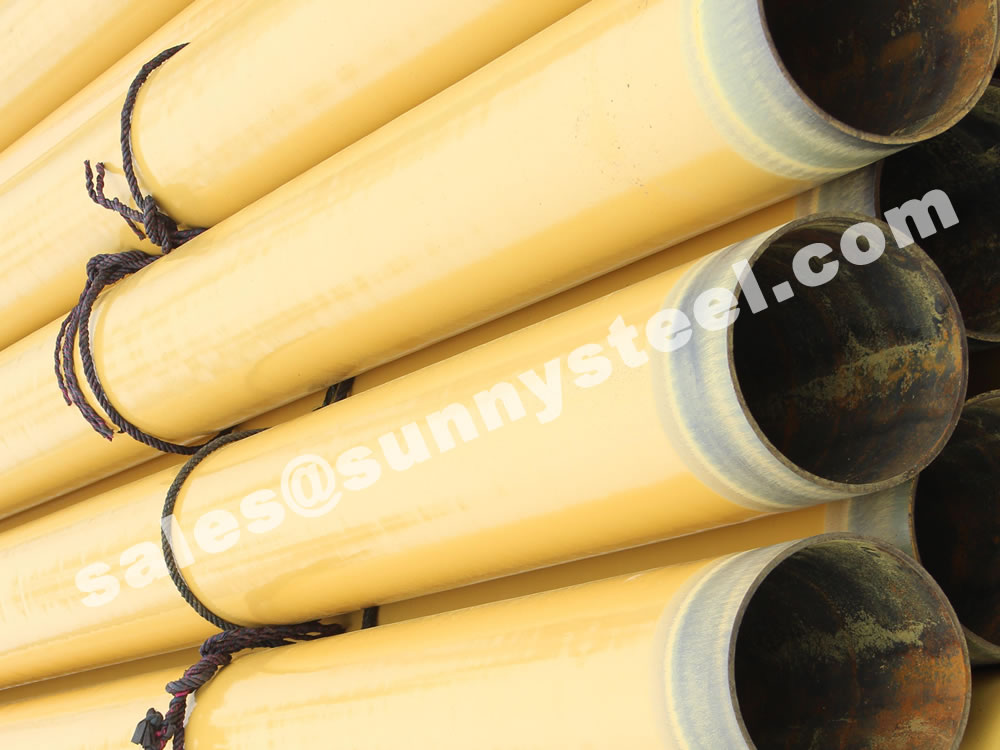 FBE coated pipe