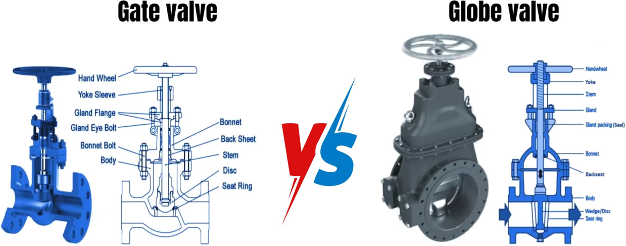 Globe Valves and Gate Valves