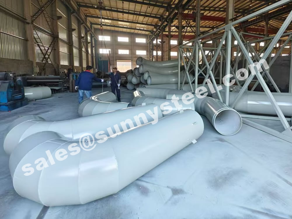 Mining Slurry Conveying Pipe Lined With Alumina Ceramic Tile Liner