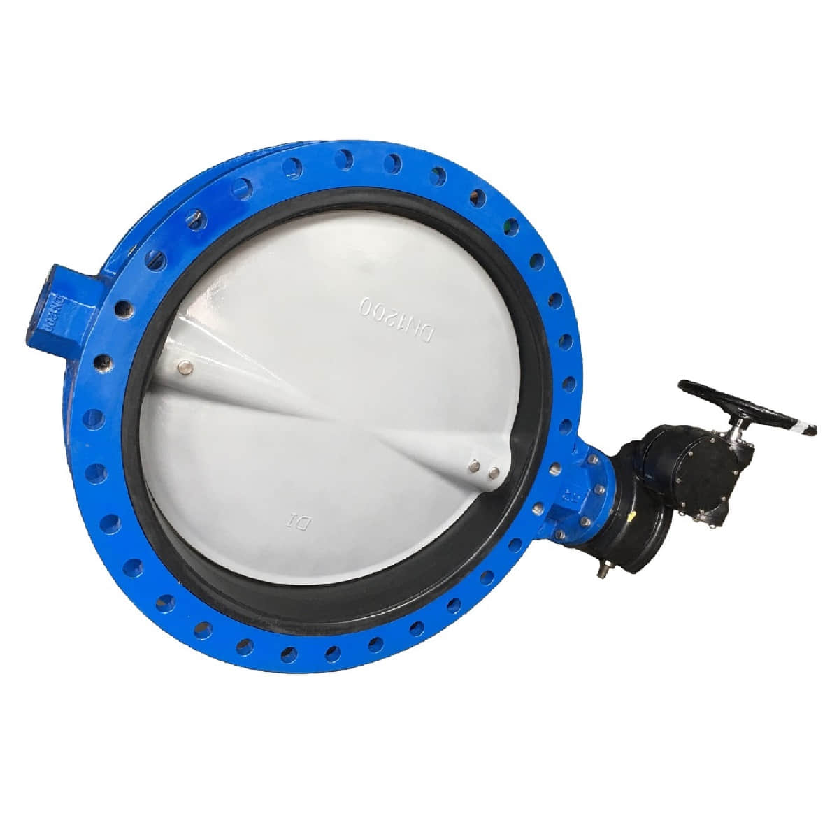 Nylon Coated Wafer Flange Butterfly Valve