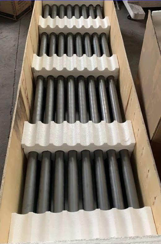 Packaging and delivery of carbide tube