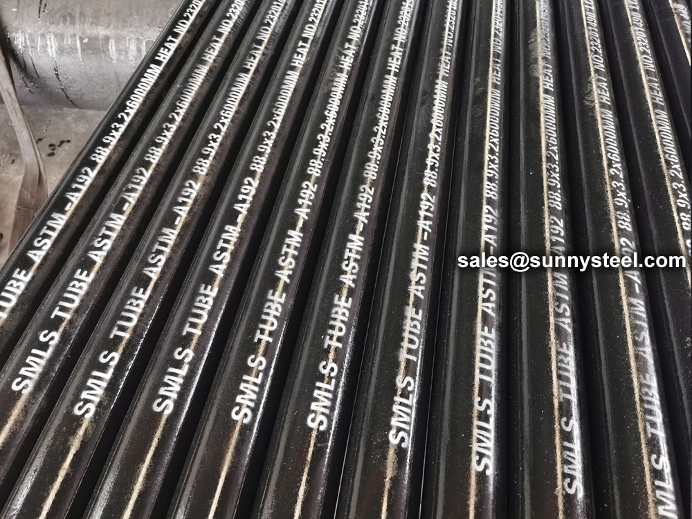 SA192 / ASTM A192 Seamless Carbon Steel / Manganese Boiler Tubes