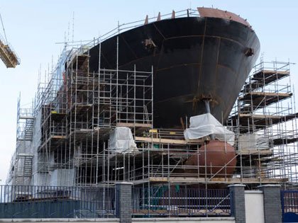 Ship building tubes