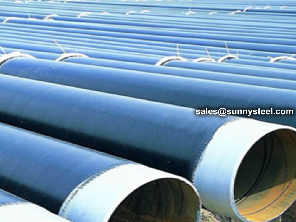 Single-layer anti-corrosion epoxy powder pipe