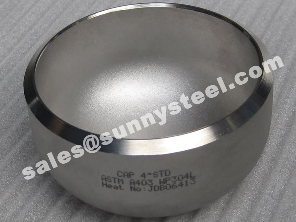 ASTM A403 WP304L Stainless steel caps