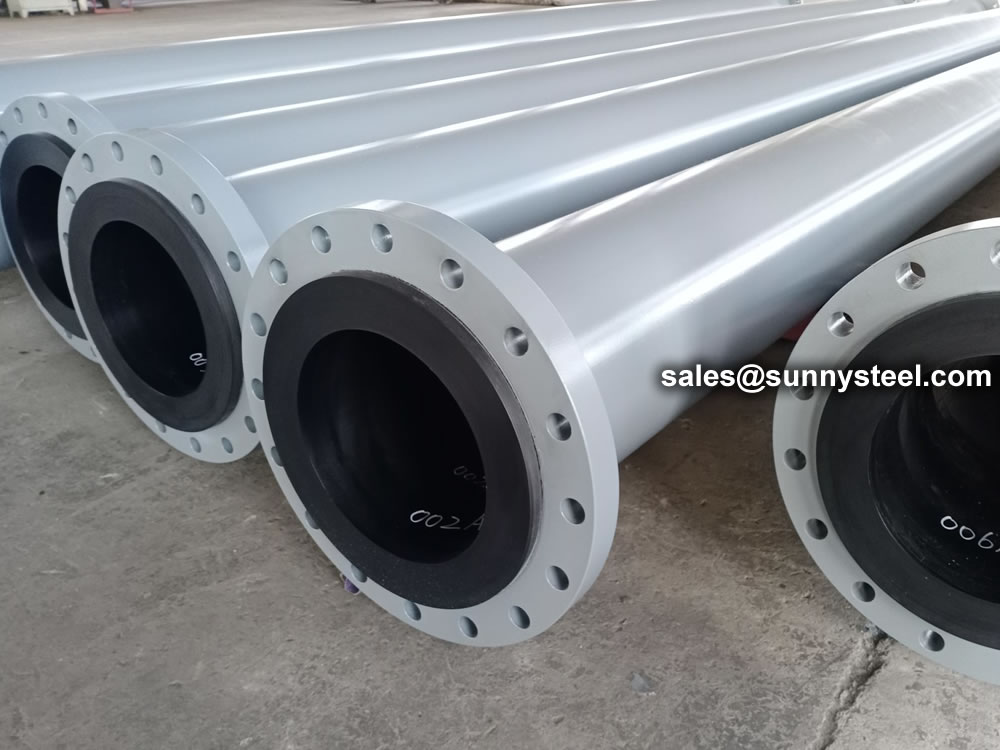 UHMWPE liner steel pipeline