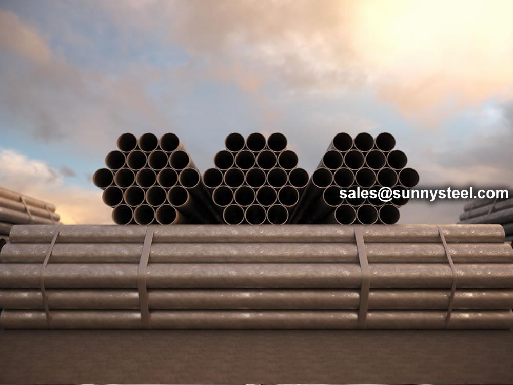 Weld steel pipes